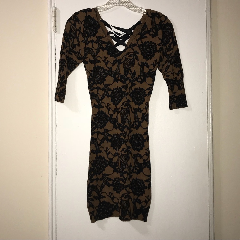 Beautiful Brown Tight minidress